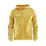 Pro Control Hood Jacket M - Yellow/Black - Front