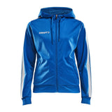 Pro Control Hood Jacket W - Club Cobolt/White - Front