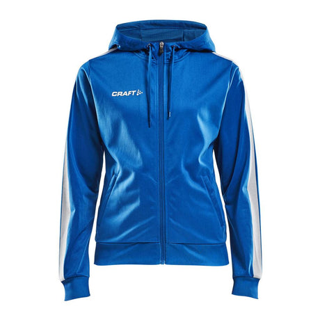 Pro Control Hood Jacket W - Club Cobolt/White - Front