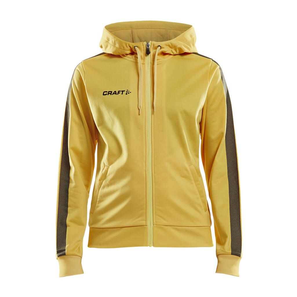 Pro Control Hood Jacket W - Yellow/Black - Front