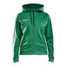 Pro Control Hood Jacket W - Green/White - Front