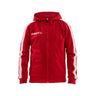Pro Control Hood Jacket Jr - Red/White - Front