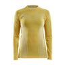 Pro Control Seamless Jersey W - Yellow - Front