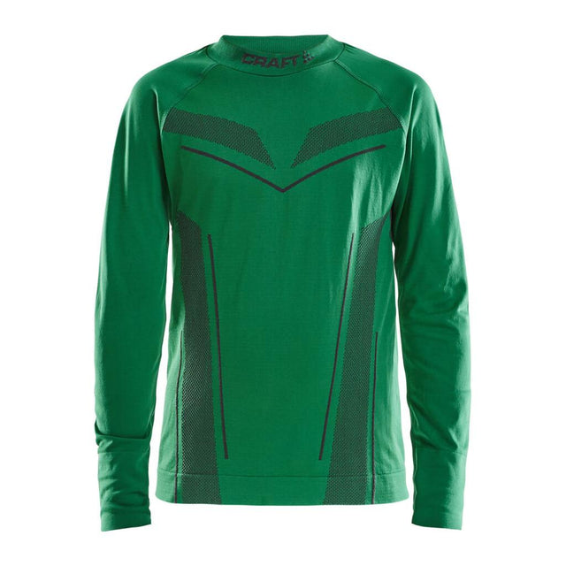 Pro Control Seamless Jersey Jr - Green - Front