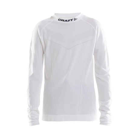 Pro Control Seamless Jersey Jr - White - Front