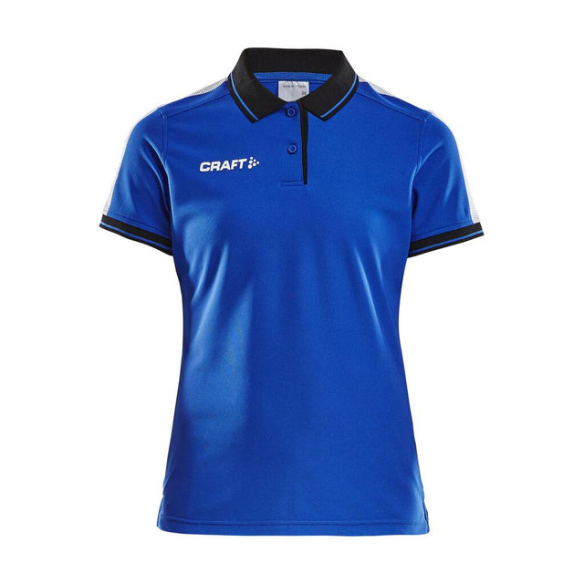 Pro Control Poloshirt W - Cobolt/Black - Front