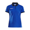 Pro Control Poloshirt W - Cobolt/Black - Front