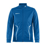 Warm Club Jkt Jr - Blue - Front