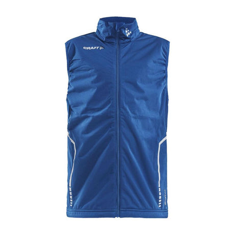 Warm Club Vest Jr - Blue - Front