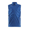 Warm Club Vest Jr - Blue - Front