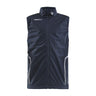 Warm Club Vest Jr - Dark Navy - Front