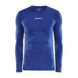 Pro C Compression Long Sle Un - Cobalt - Front