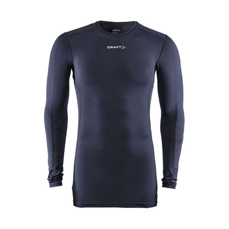Pro C Compression Long Sle Un - Navy - Front