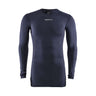Pro C Compression Long Sle Un - Navy - Front