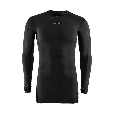 Pro C Compression Long Sle Un - Black - Front
