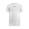 Pro Control Compression Tee Jr - White - Front