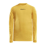 Pro Co Compression Lon Sle Jr - Yellow - Front