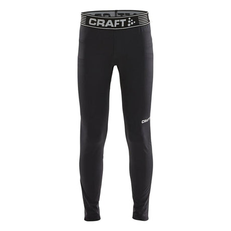 Pro C Compression Tights Jr - Black - Front