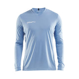 Squad Go Jersey Solid Ls M - Blue - Front