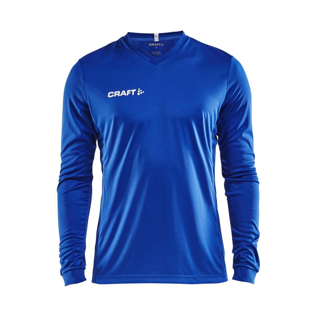 Squad Go Jersey Solid Ls M - Cobalt - Front