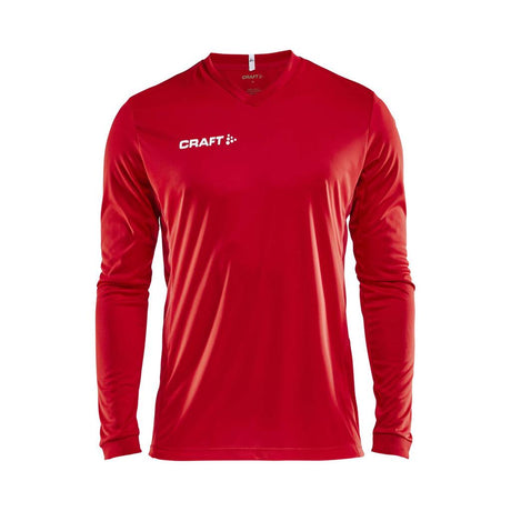 Squad Go Jersey Solid Ls M - Red - Front