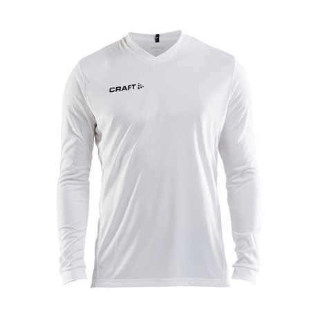 Squad Go Jersey Solid Ls M - White - Front