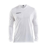 Squad Go Jersey Solid Ls M - White - Front