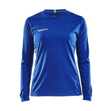 Squad Go Jersey Solid Ls W - Cobalt - Front
