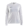 Squad Go Jersey Solid Ls W - White - Front