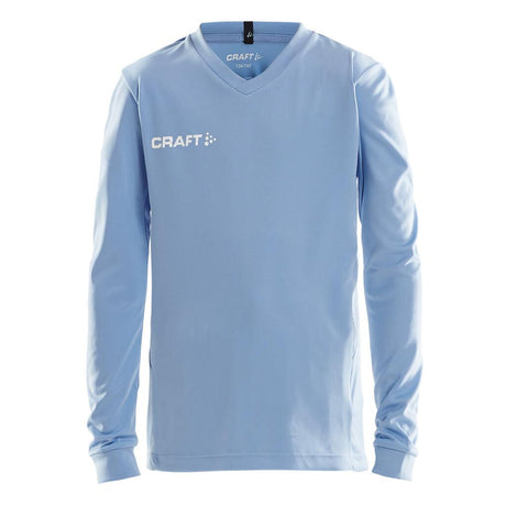 Squad Go Jersey Solid Ls Jr - Blue - Front