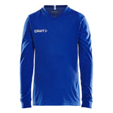 Squad Go Jersey Solid Ls Jr - Cobalt - Front