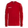Squad Go Jersey Solid Ls Jr - Red - Front