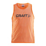 Pro Control Vest Uni - Orange - Front