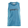 Pro Control Vest Jr - Light Blue - Front