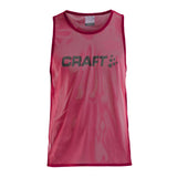 Pro Control Vest Jr - Red - Front