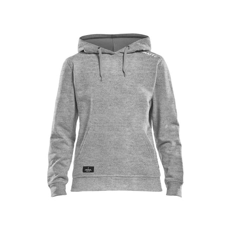 Community Hoodie W - Grey Melange - Front