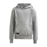 Community Hoodie Jr - Grey Melange - Front