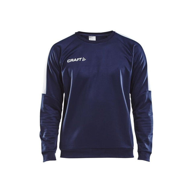 Progress R-Neck Sweater M - Navy/White - Front