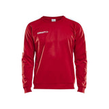 Progress R-Neck Sweater M - Red/White - Front