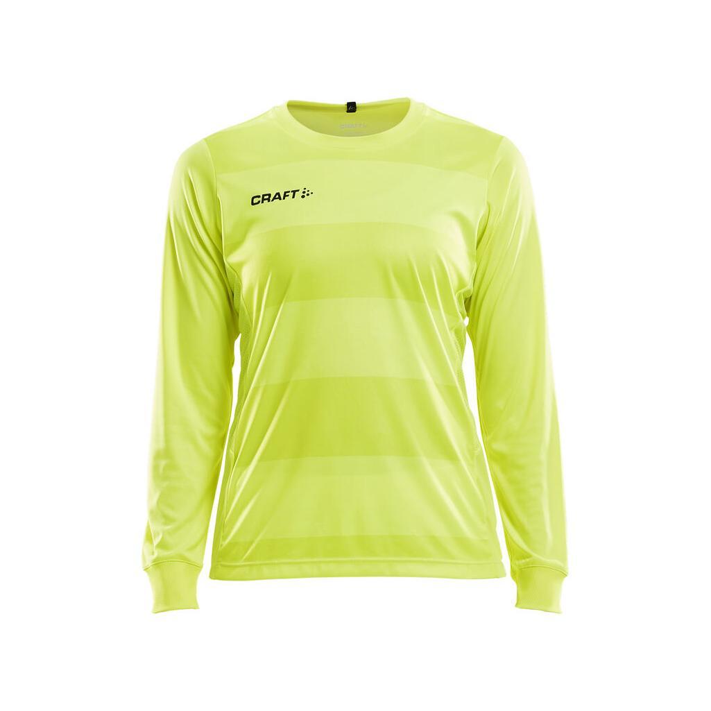 Prog Gk Ls Jersey Wo Padding W - Yellow - Front