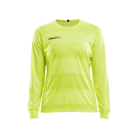 Prog Gk Ls Jersey Wo Padding W - Yellow - Front