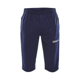 Progress 3/4 Pants M - Navy/White - Front