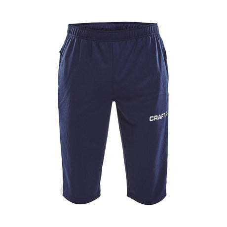Progress 3/4 Pants M - Navy/White - Front