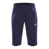 Progress 3/4 Pants W - Navy/White - Front