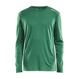 Rush Ls Tee M - Green - Front