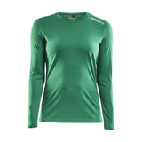 Rush Ss Tee W - Green - Front