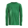 Rush Ls Tee Jr - Green - Front