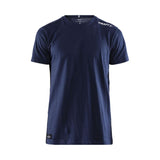 Community Mix Ss Tee M - Navy - Front