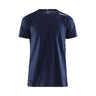Community Mix Ss Tee M - Navy - Front