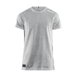 Community Mix Ss Tee M - Grey Melange - Front